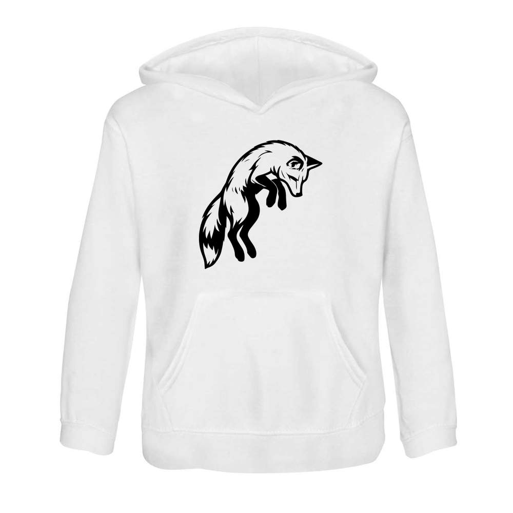 'Fox Jumping In The Air After Prey' Children's Hoodie / Hooded Sweater (KO056764)