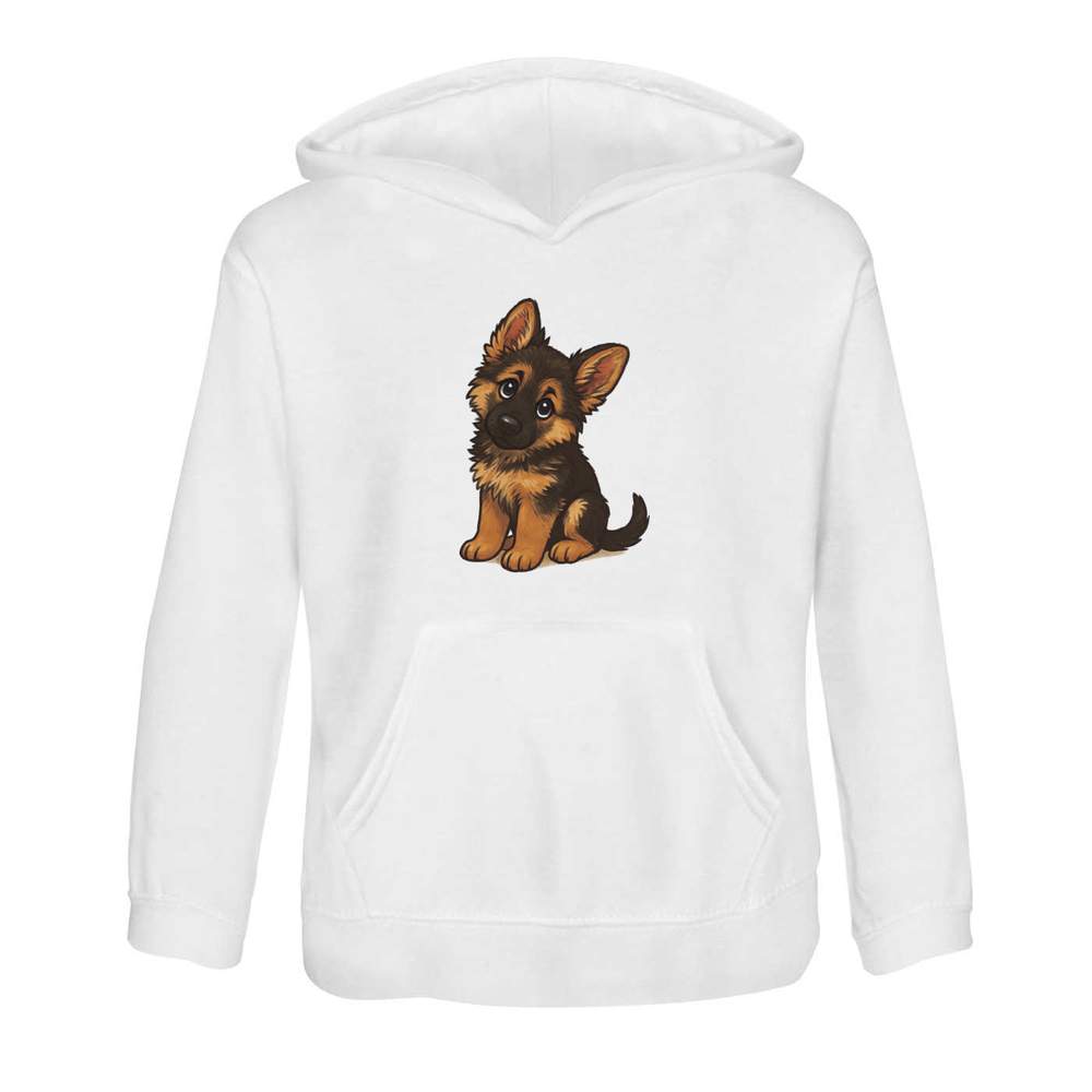 'German Shepherd Puppy' Children's Hoodie / Hooded Sweater (KO057899)