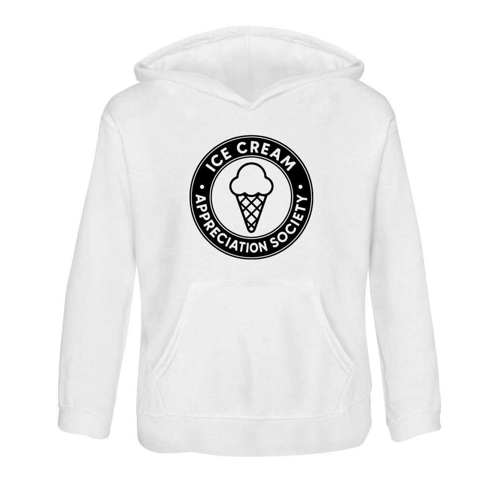 "Ice Cream Appreciation Society" Kinder Hoodie / Kapuzenpullover (KO055191) - Bild 7 von 15