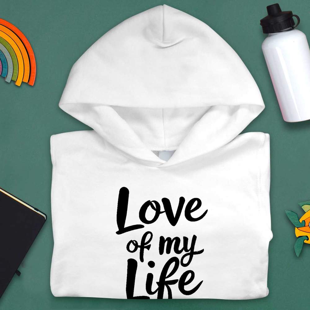 'Love Of My Life' Children's Hoodie / Hooded Sweater (KO051825) - Picture 12 of 15