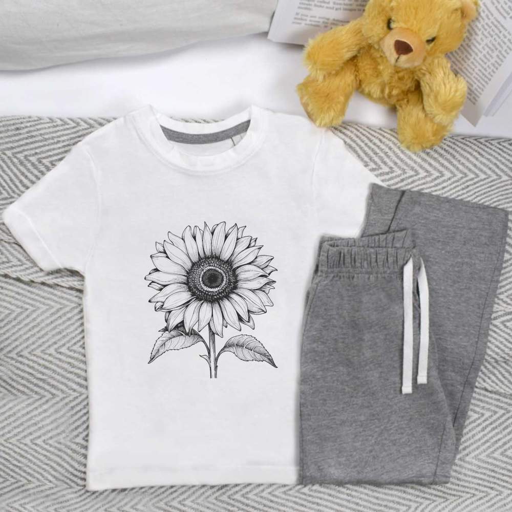 'sunflower' Kids Nightwear / Pyjama Set (KP039868) - Picture 12 of 12