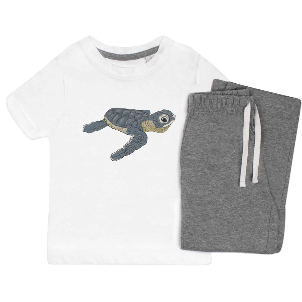 'Turtle' Kids Nightwear / Pyjama Set (KP027249) - Picture 3 of 10