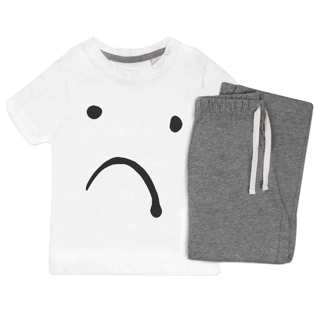 'Sad Face' Kids Nightwear KP031710 Pyjama Set OFFicial Attention brand shop