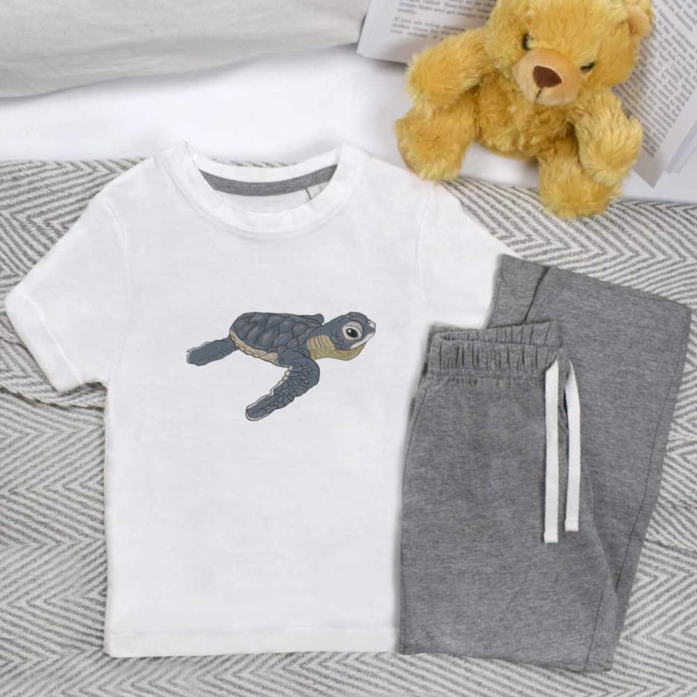 'Turtle' Kids Nightwear / Pyjama Set (KP027249) - Picture 6 of 10
