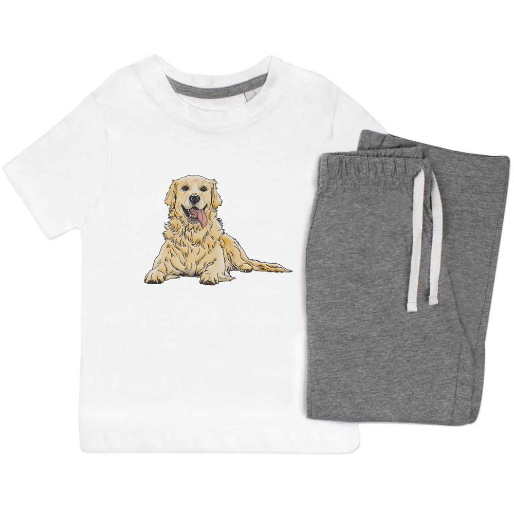 Golden retriever on sale pyjamas