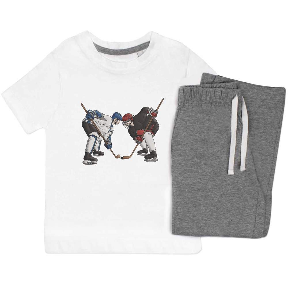 'Ice Hockey Players' Kids Nightwear / Pyjama Set (KP034387) - Picture 7 of 10