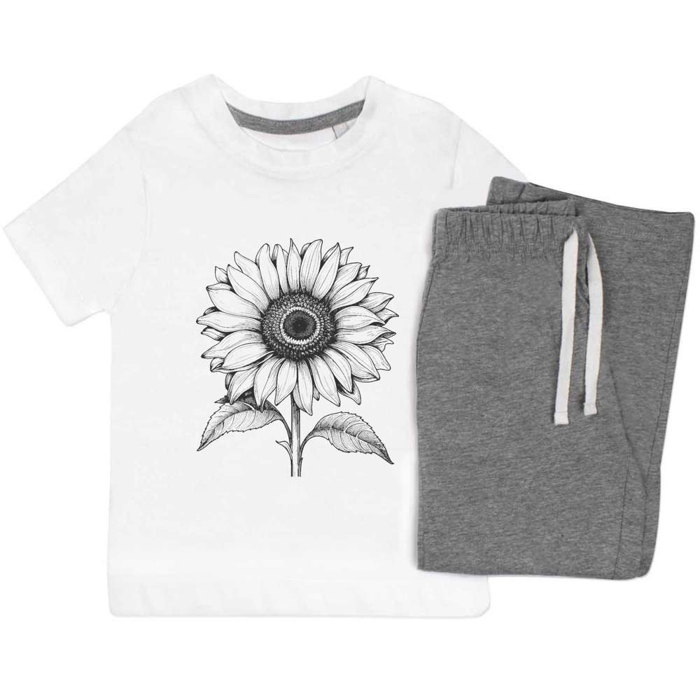 'sunflower' Kids Nightwear / Pyjama Set (KP039868) - Picture 7 of 12