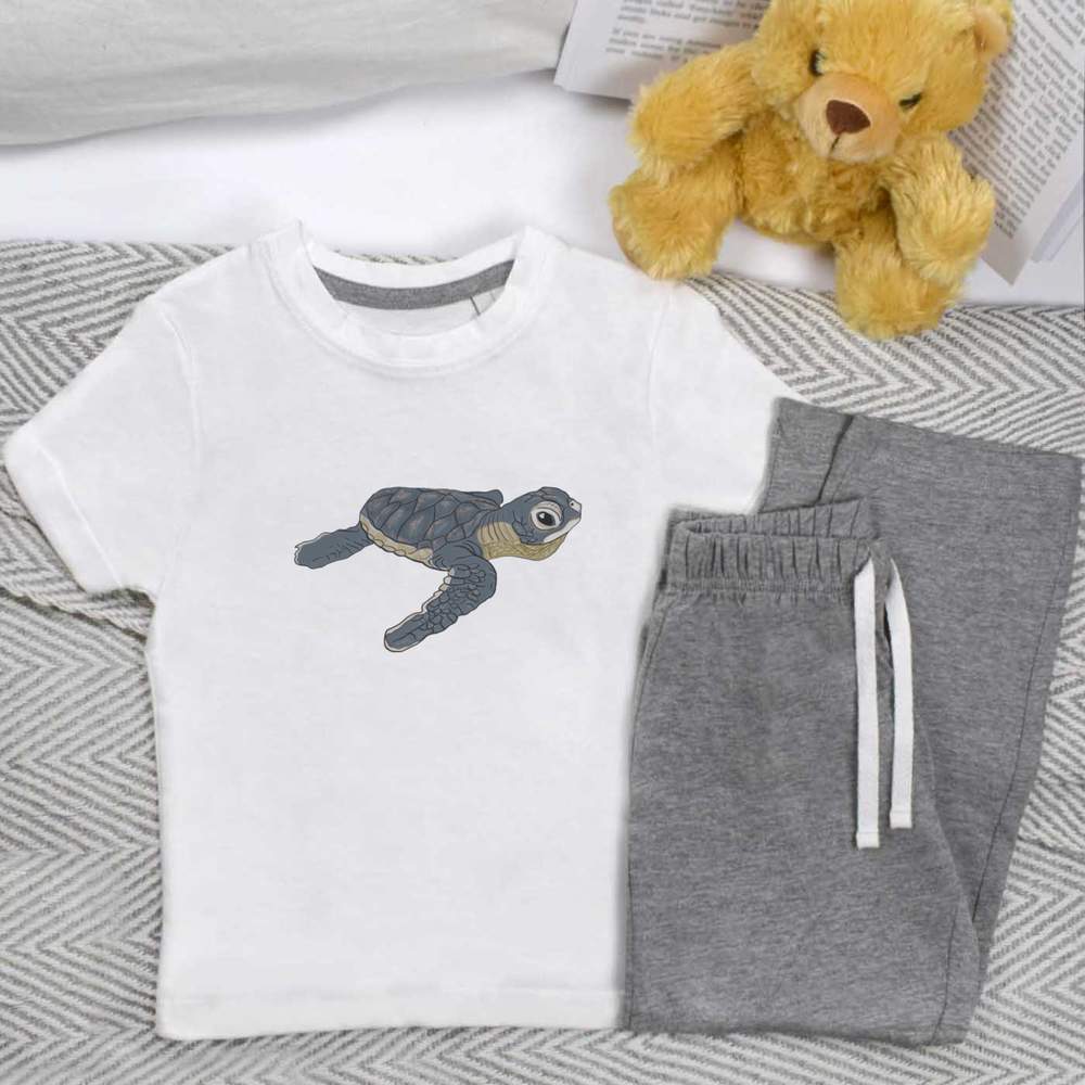 'Turtle' Kids Nightwear / Pyjama Set (KP027249) - Picture 8 of 10