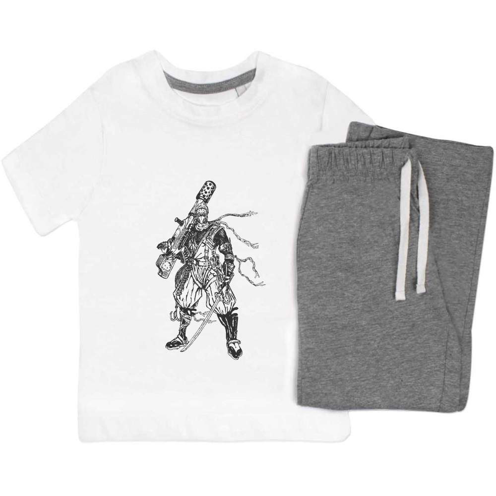 'Future Ninja' Kids Nightwear / Pyjama Set (KP008654) - Picture 9 of 10