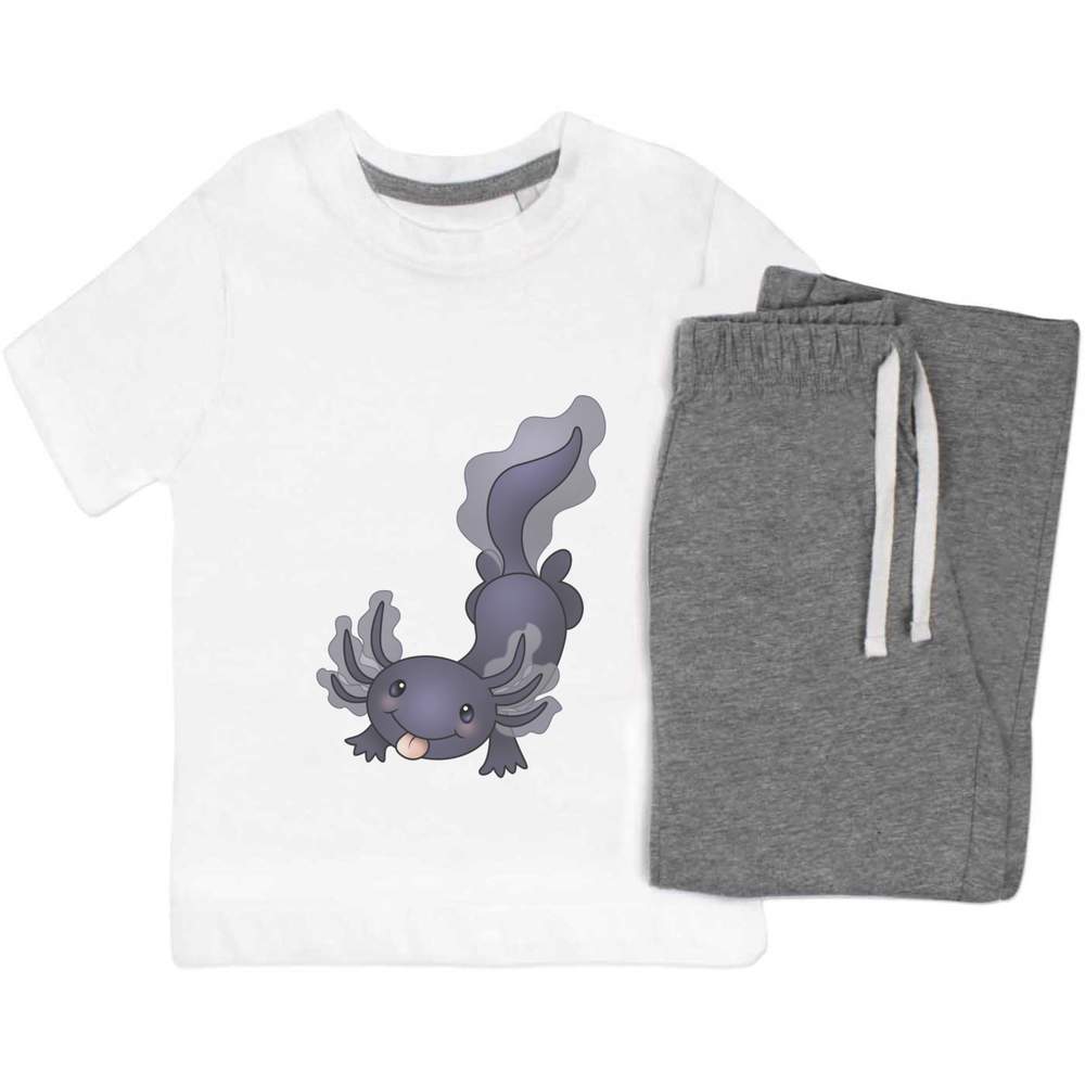 'Cute Axolotl' Kids Nightwear / Pyjama Set (KP038228) - Picture 9 of 10