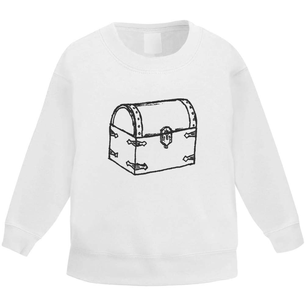 'Treasure Chest' Kid's Sweatshirt / Sweater / Jumper (KW012806)