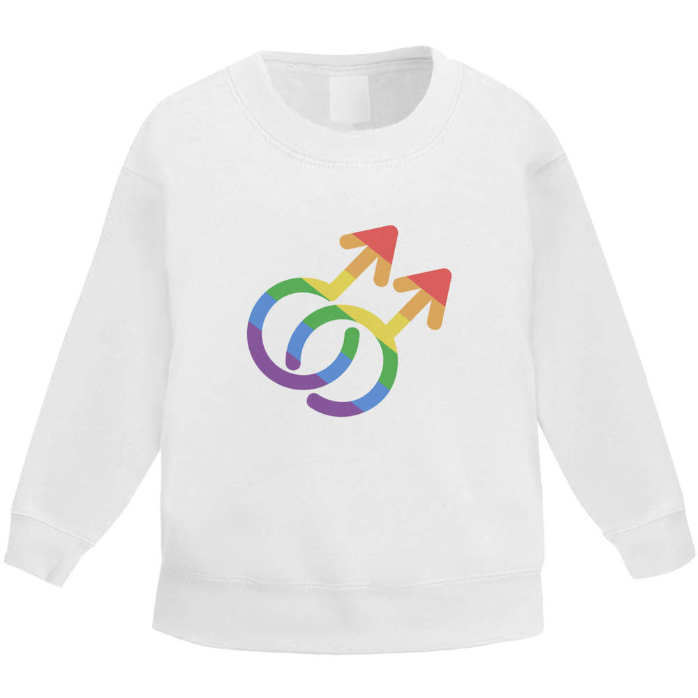 'Gay Symbol' Kid's Sweatshirt / Sweater / Jumper (KW022742)