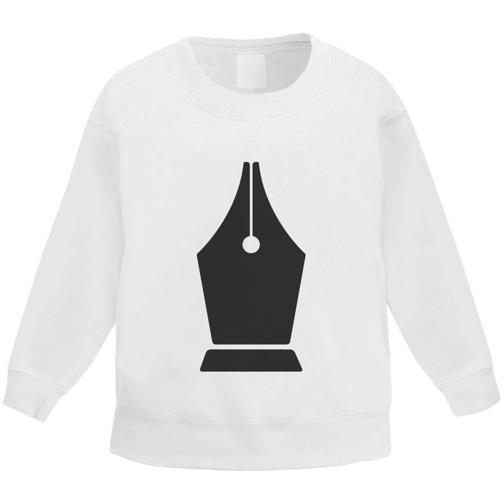 'Pen Nib' Kid's Sweatshirt / Sweater / Jumper (KW022817)