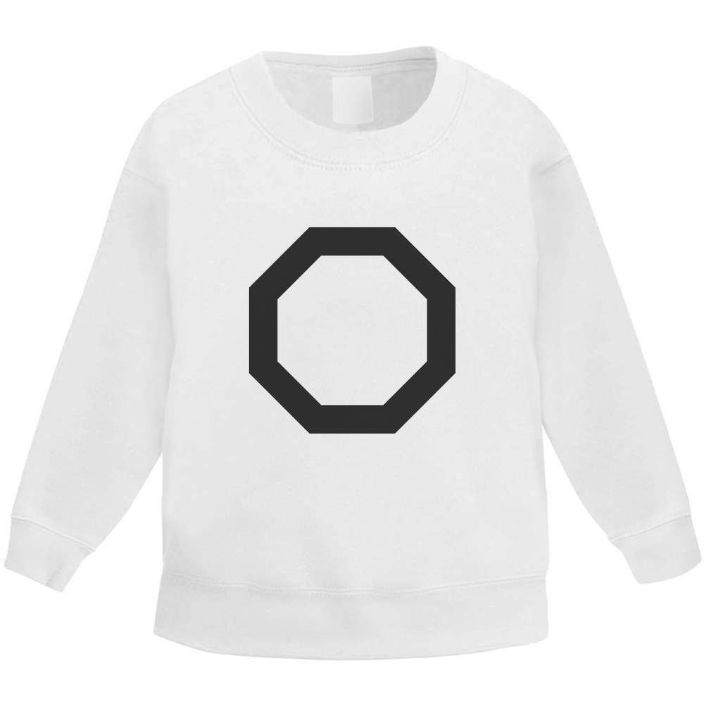 'Octagon' Kid's Sweatshirt / Sweater / Jumper (KW035849)