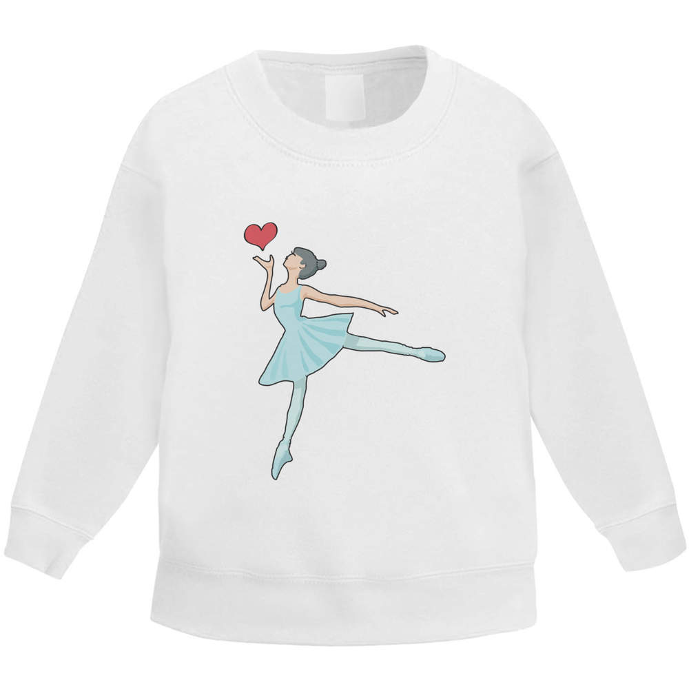 'Ballet Dancer ' Kid's Sweatshirt / Sweater / Jumper (KW049065)