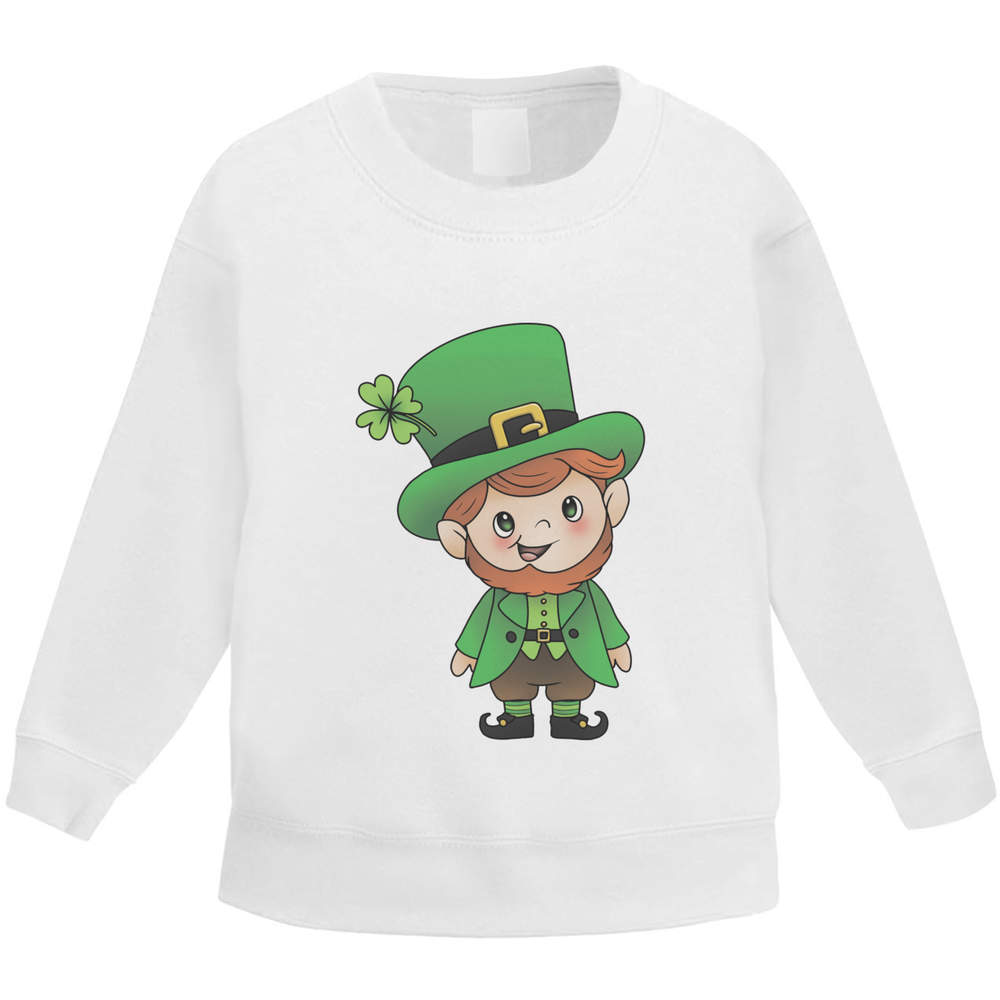 'Irish Leprechaun' Kid's Sweatshirt / Sweater / Jumper (KW050902)