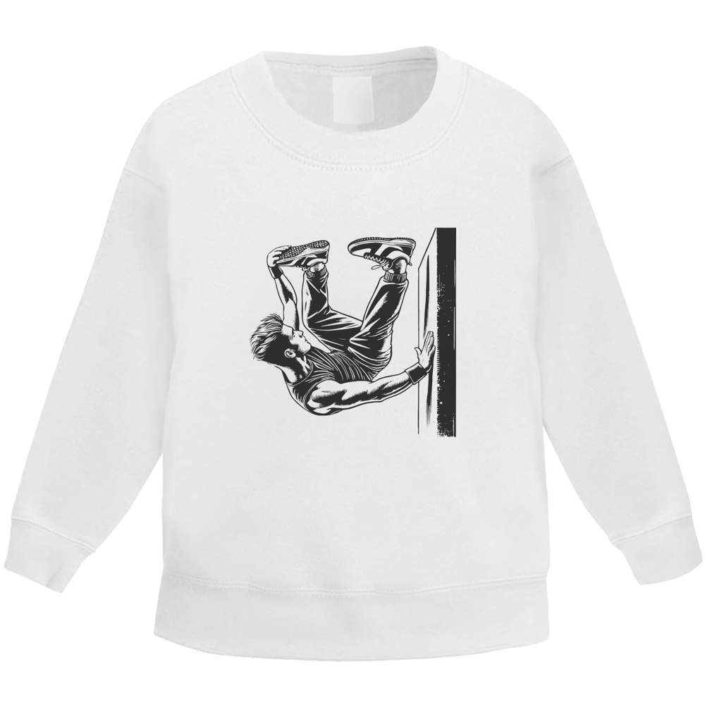 'Parkour Athlete' Kid's Sweatshirt / Sweater / Jumper (KW052679)