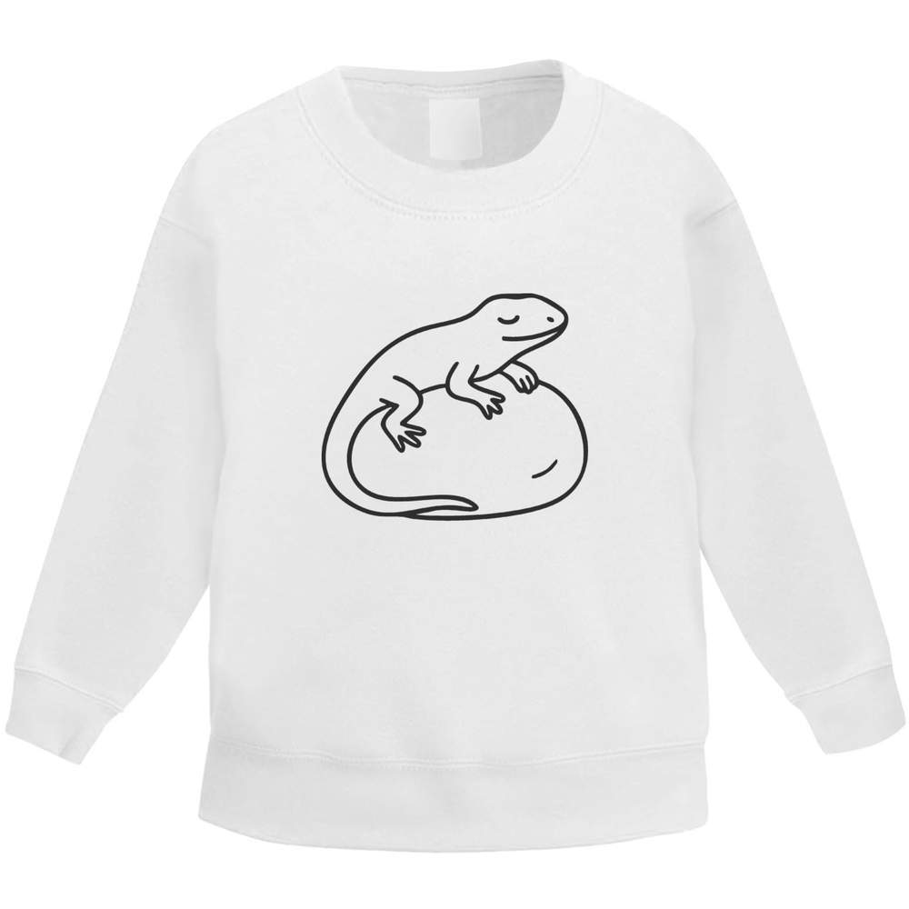 'Lizard' Kid's Sweatshirt / Sweater / Jumper (KW054178)