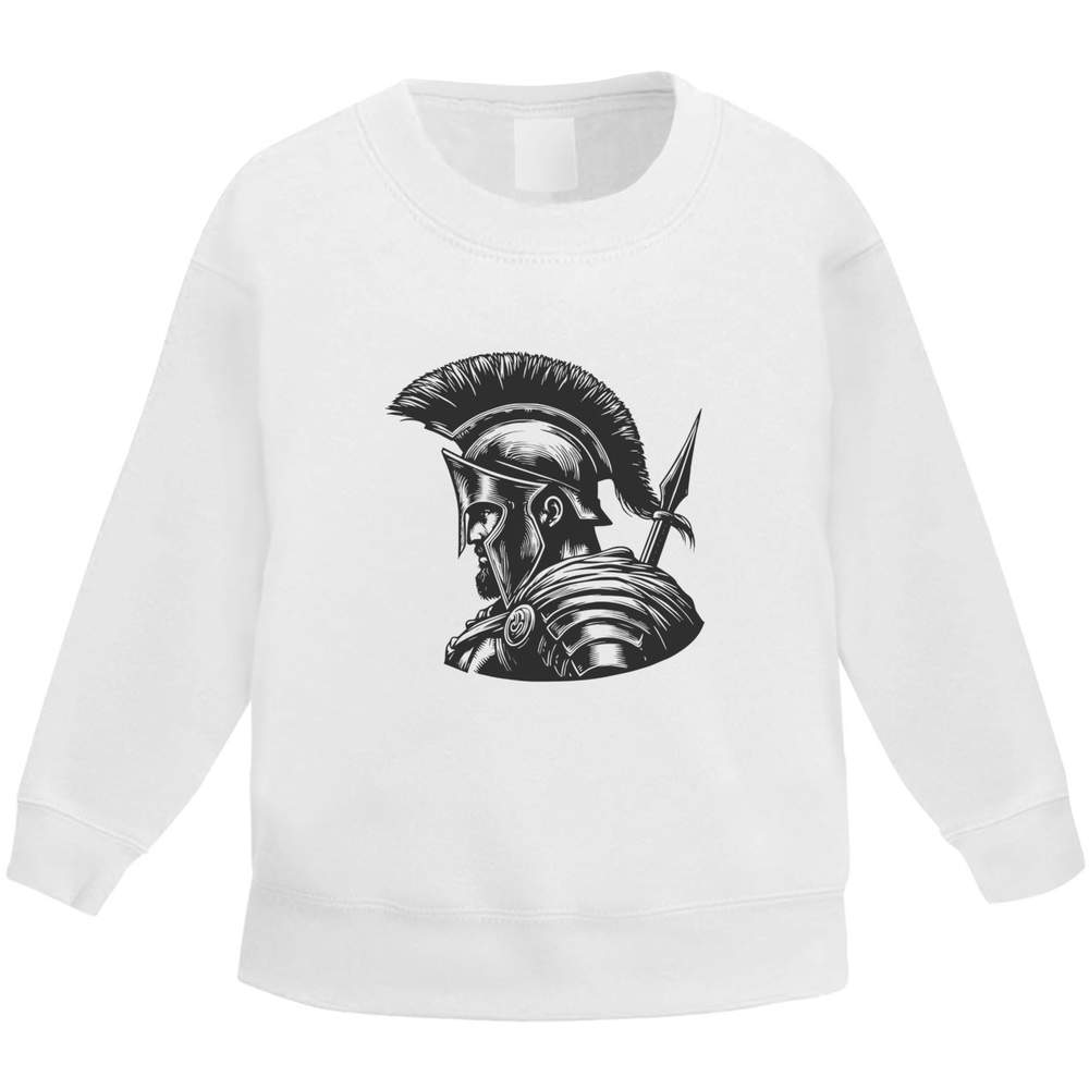 'Spartan Warrior' Kid's Sweatshirt / Sweater / Jumper (KW054933)