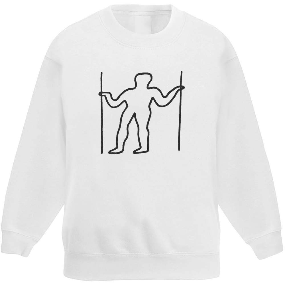 'Longman Of Wilmington' Kid's Sweatshirt / Jumper (7-8 Years) (KW00030123)