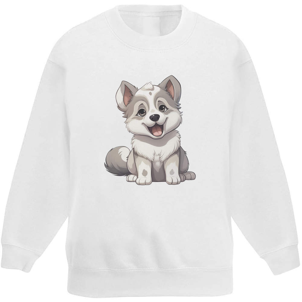 'Alaskan Malamute' Kid's Sweatshirt / Jumper (7-8 Years) (KW00140026)