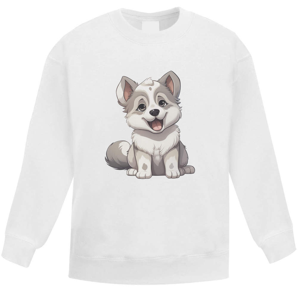 'Alaskan Malamute' Kid's Sweatshirt / Jumper (9-11 Years) (KW00140027)