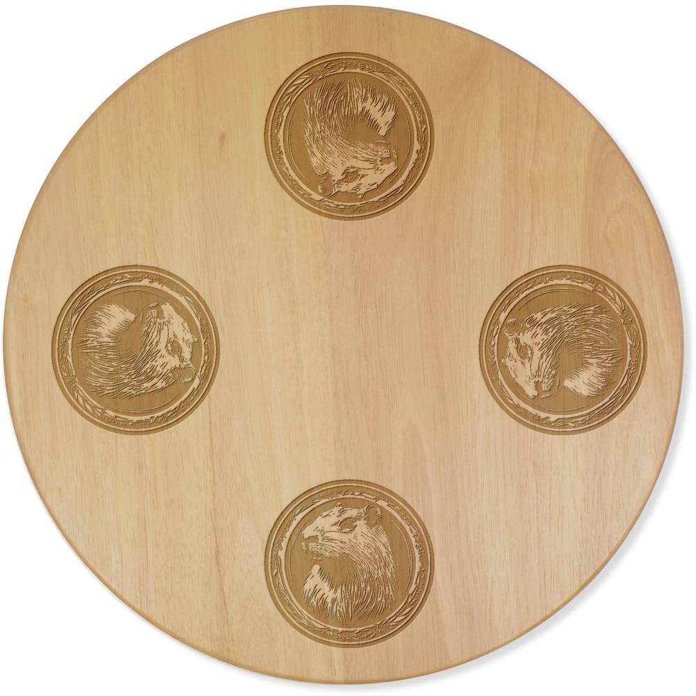 'Capybara in Circle Frame' Lazy Susan Rotating Turntable (LA00025055)