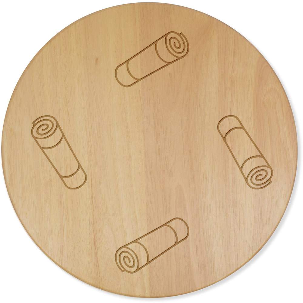 'Rolled Yoga Mat' Lazy Susan Rotating Turntable (LA00026726)