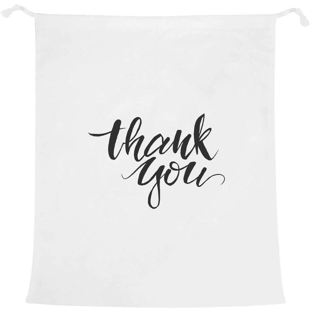 'Thank You' Laundry / Washing / Storage Bag (LB00002828)