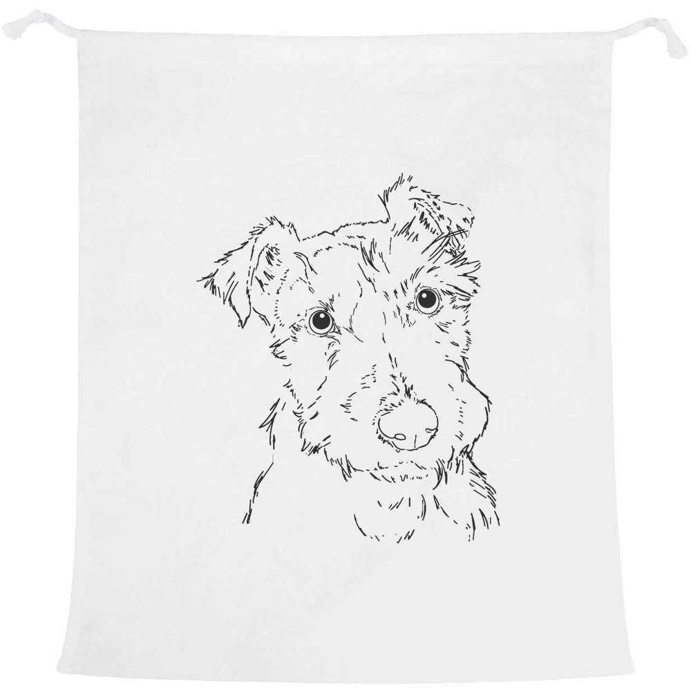 'Scruffy Dog' Laundry / Washing / Storage Bag (LB00010933)