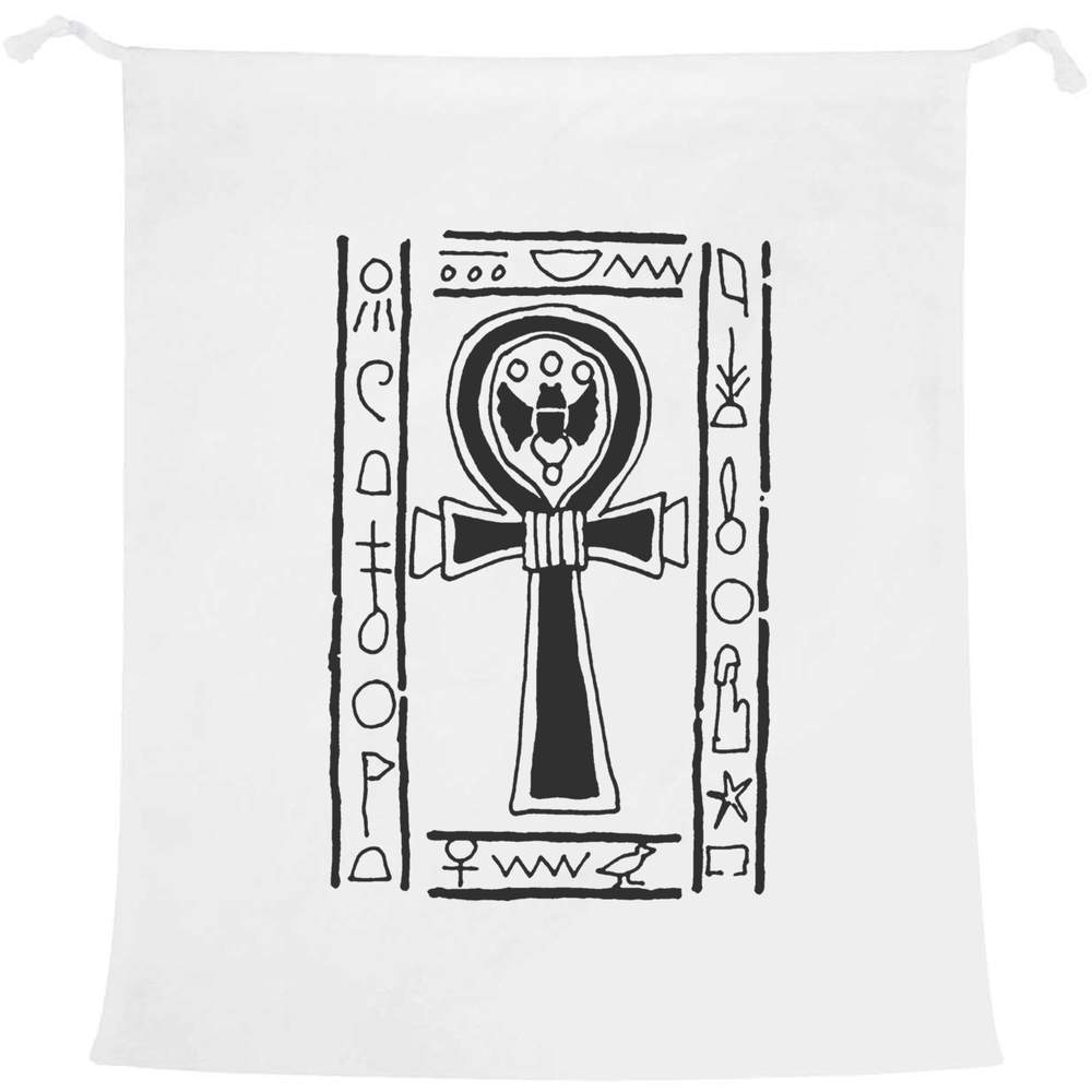 'Egyptian Ankh Symbol' Laundry / Washing / Storage Bag (LB00011039)