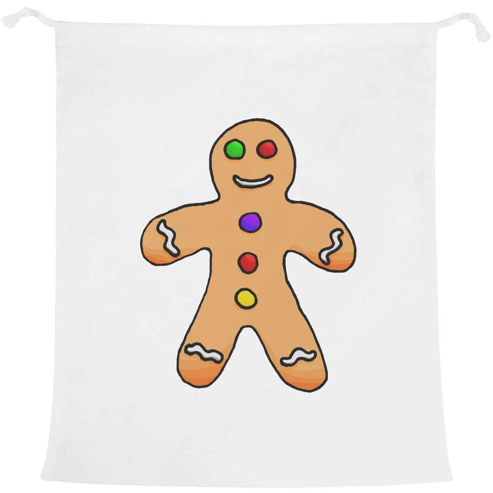 'Gingerbread Man' Laundry / Washing / Storage Bag (LB00011081)