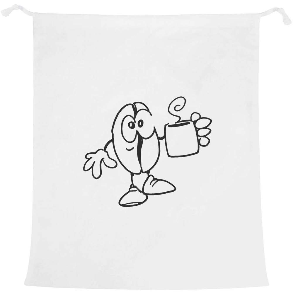 'Coffee Bean Character' Laundry / Washing / Storage Bag (LB00011574)