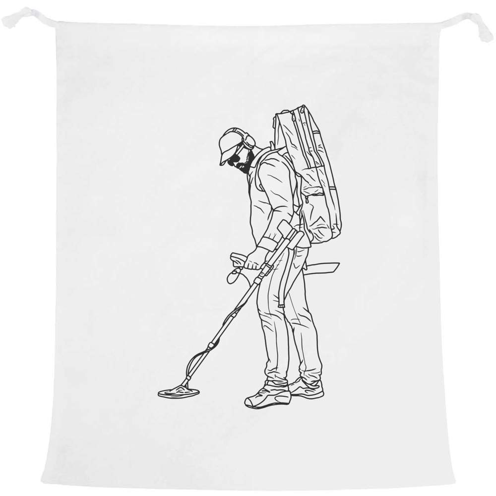 'Metal Detecting' Laundry / Washing / Storage Bag (LB00020362)