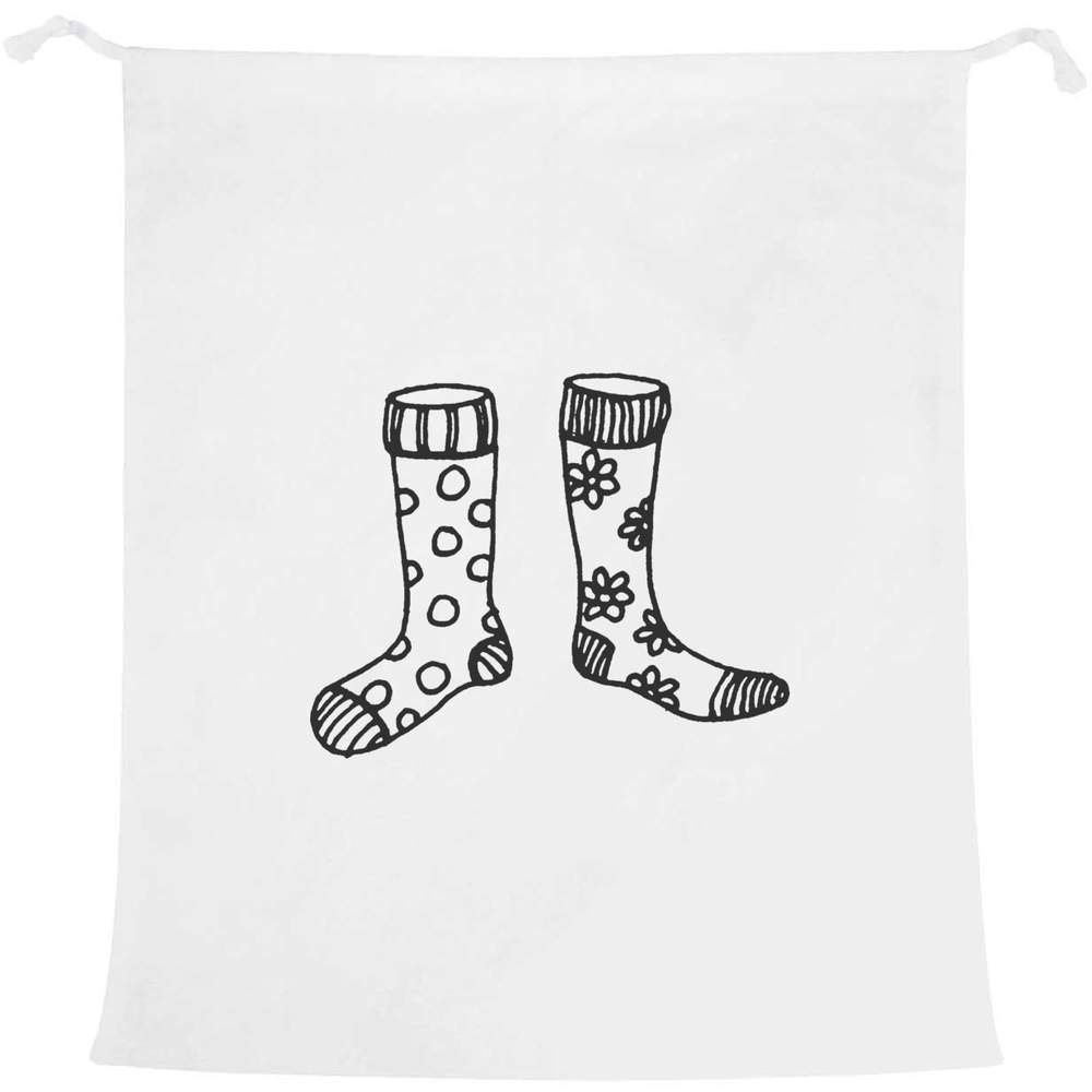 'Odd Socks' Laundry / Washing / Storage Bag (LB00023210)