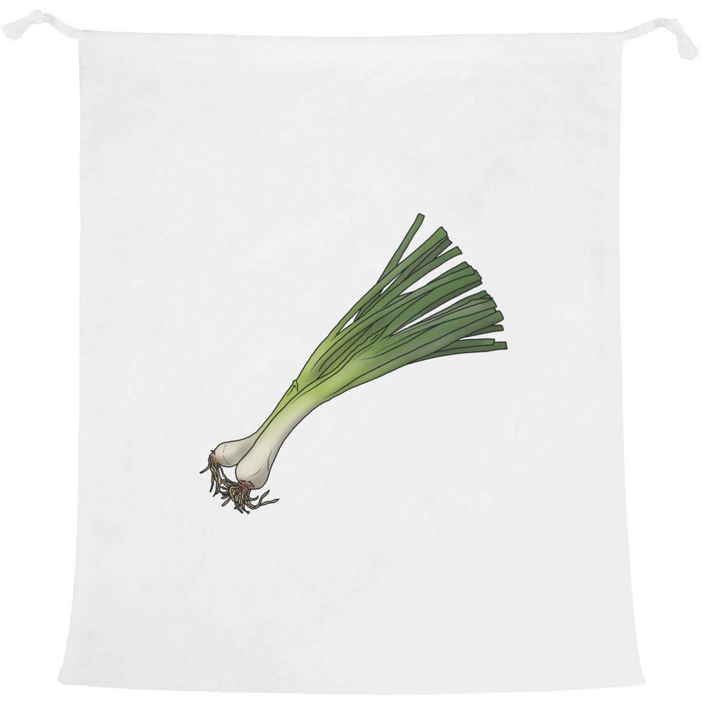 'Spring Onions' Laundry / Washing / Storage Bag (LB00023383)