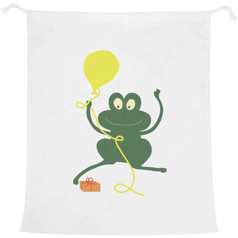'Frog Has A Birthday ' Laundry / Washing / Storage Bag (LB00031465)