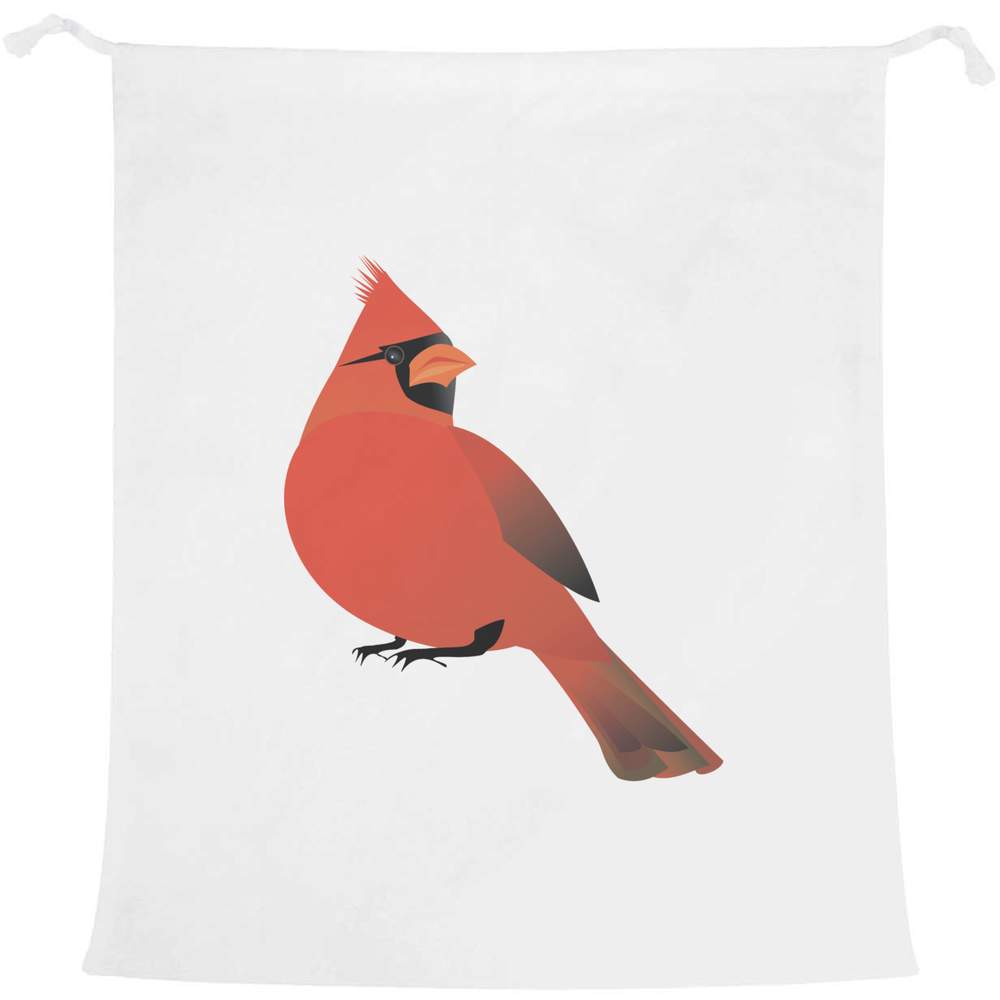 'Red Cardinal' Laundry / Washing / Storage Bag (LB00034694)