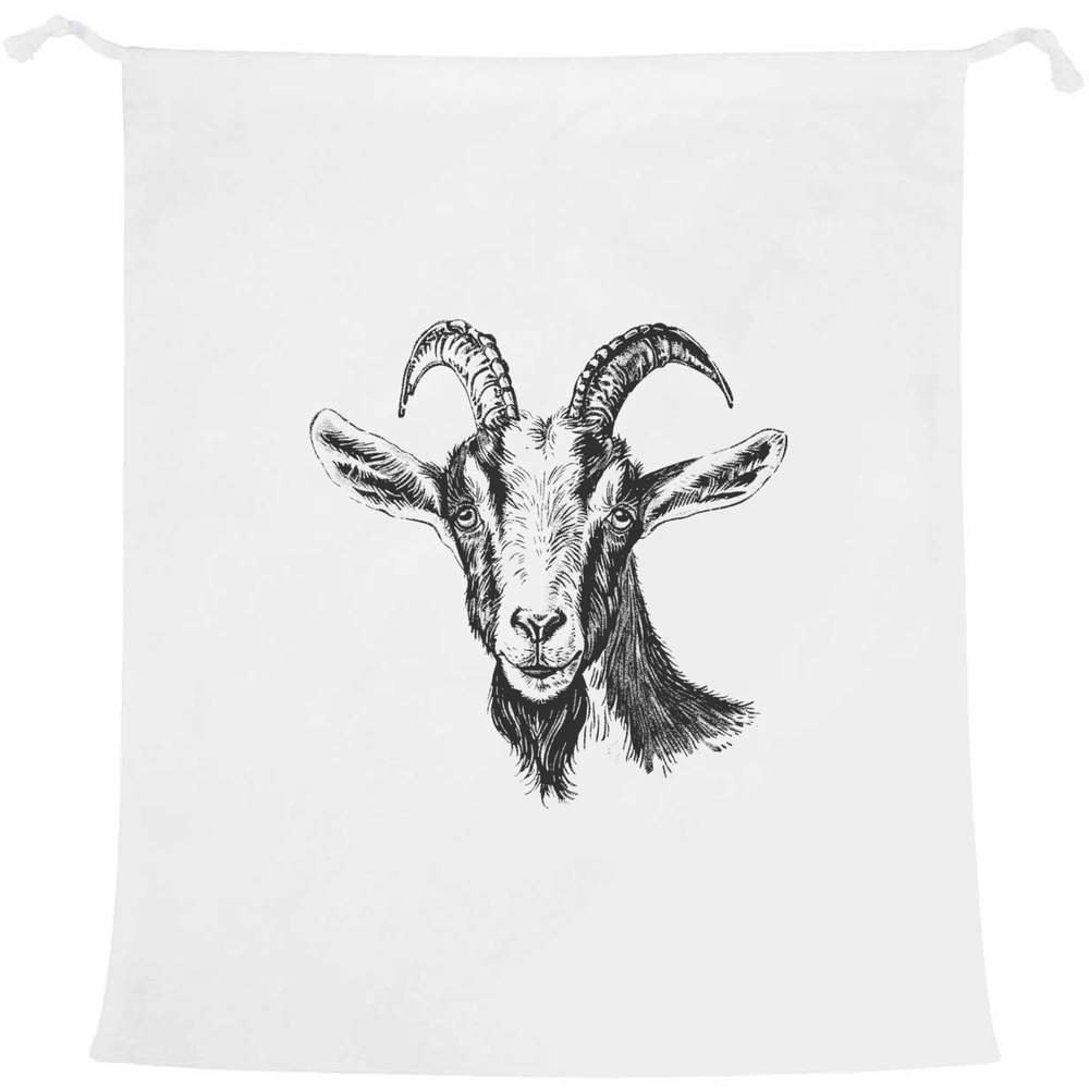 'Goat Head' Laundry / Washing / Storage Bag (LB00035347)