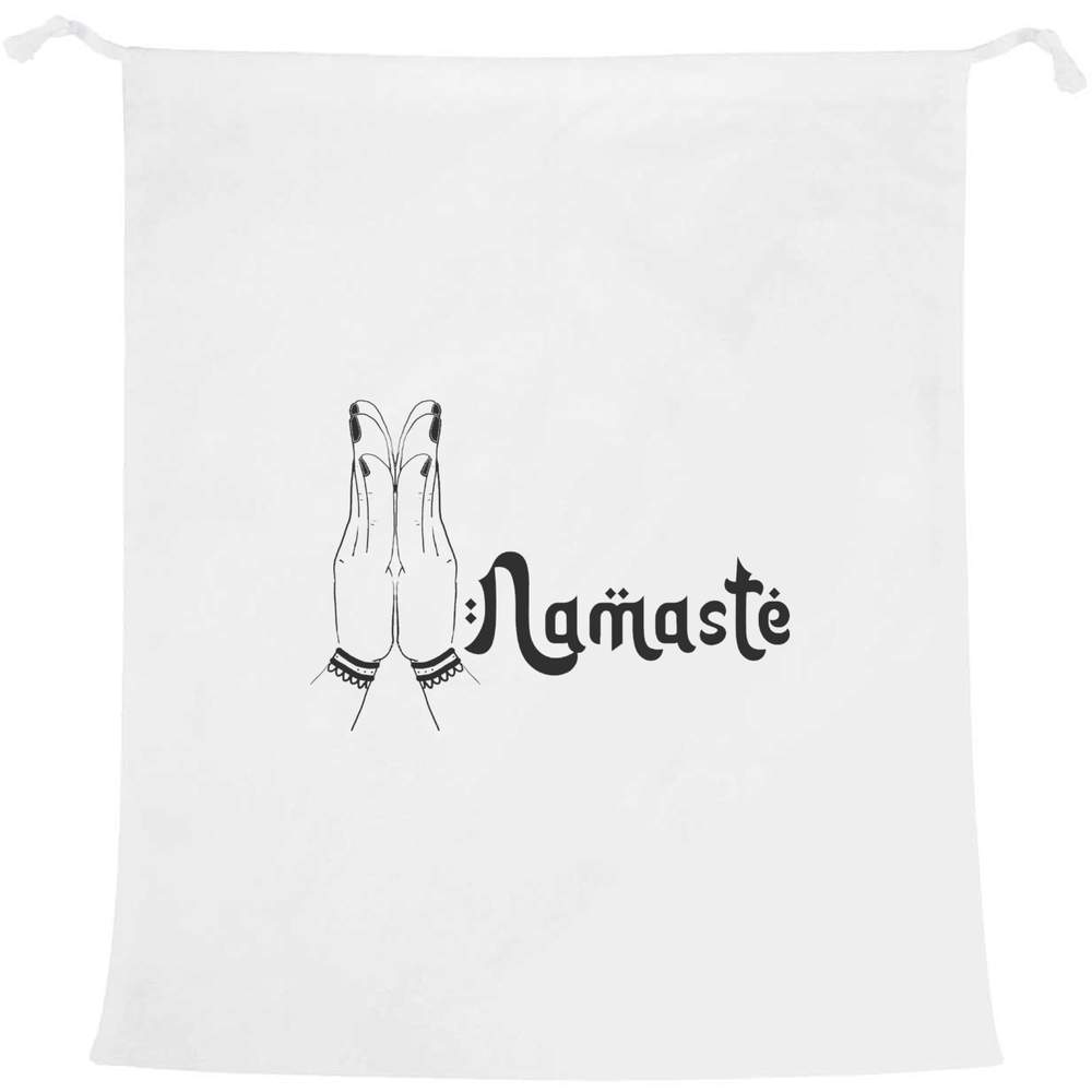 'Namaste Salutation' Laundry / Washing / Storage Bag (LB00040205)
