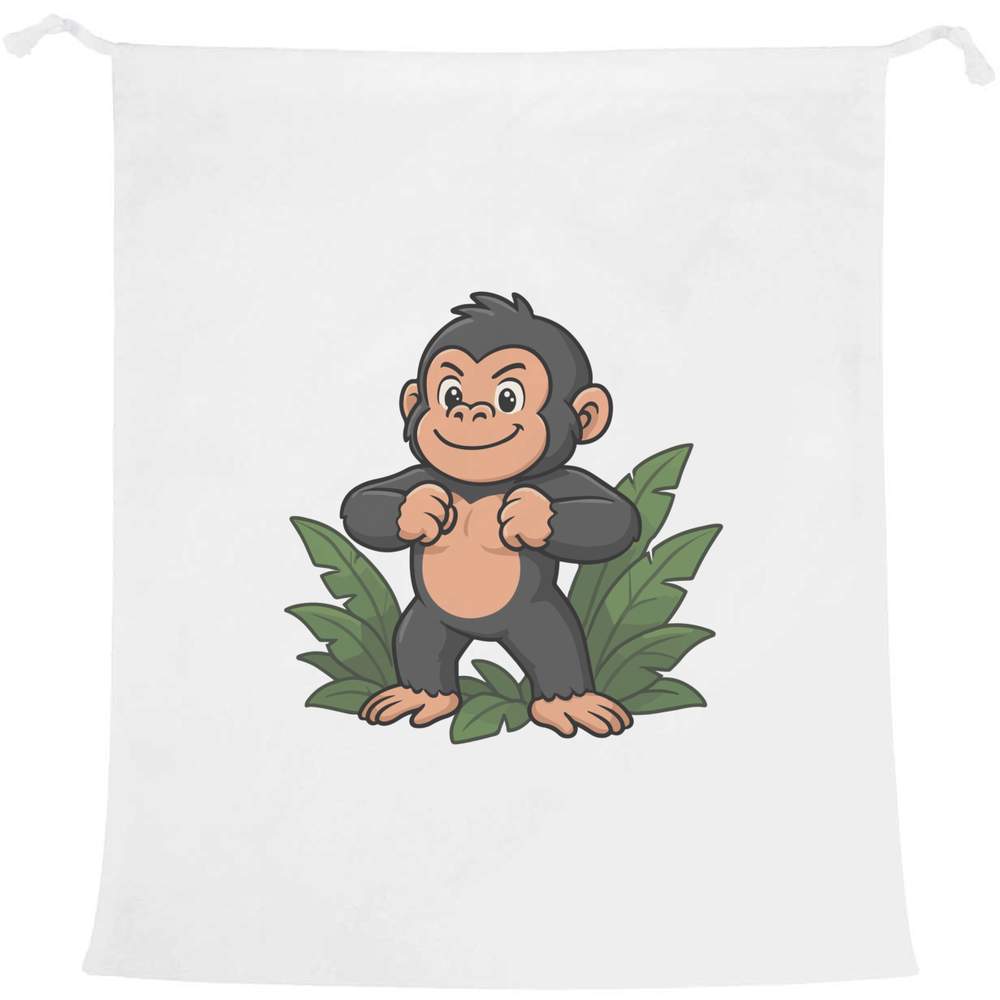 'Proud Baby Gorilla' Laundry / Washing / Storage Bag (LB00040395)