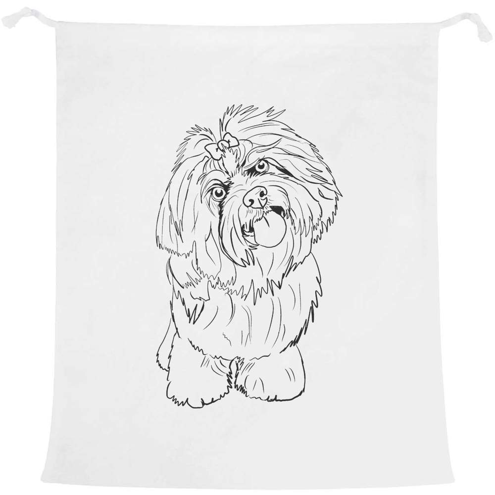 'Lhasa Apso Dog' Laundry / Washing / Storage Bag (LB00041008)