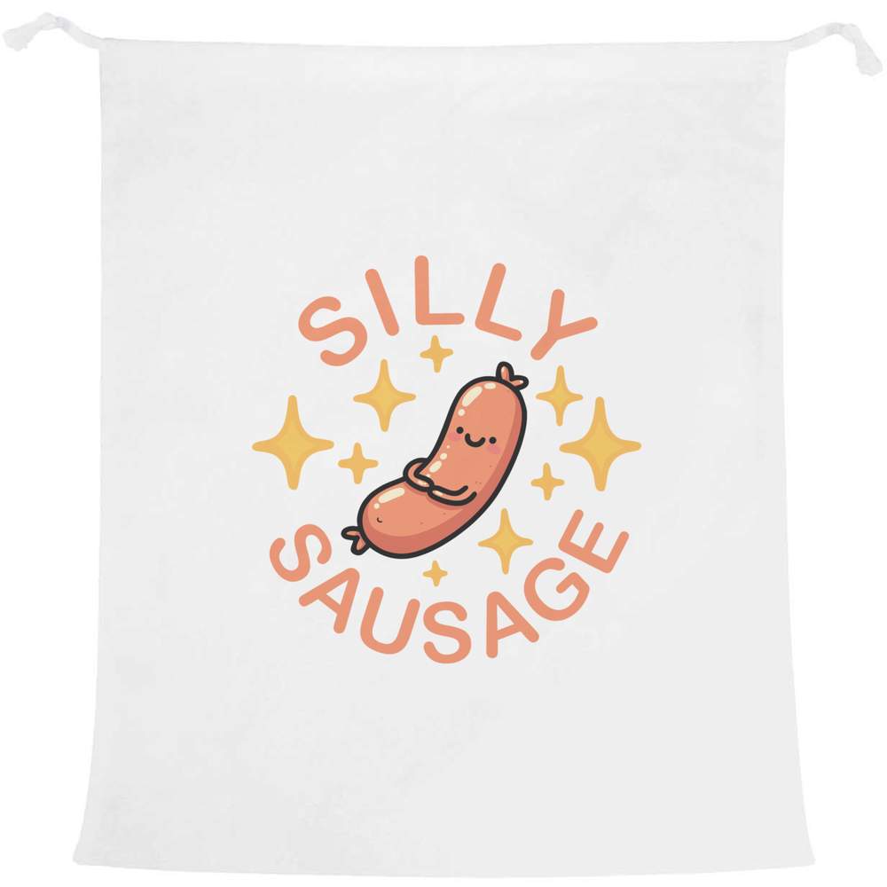 'Silly Sausage' Laundry / Washing / Storage Bag (LB00041162)