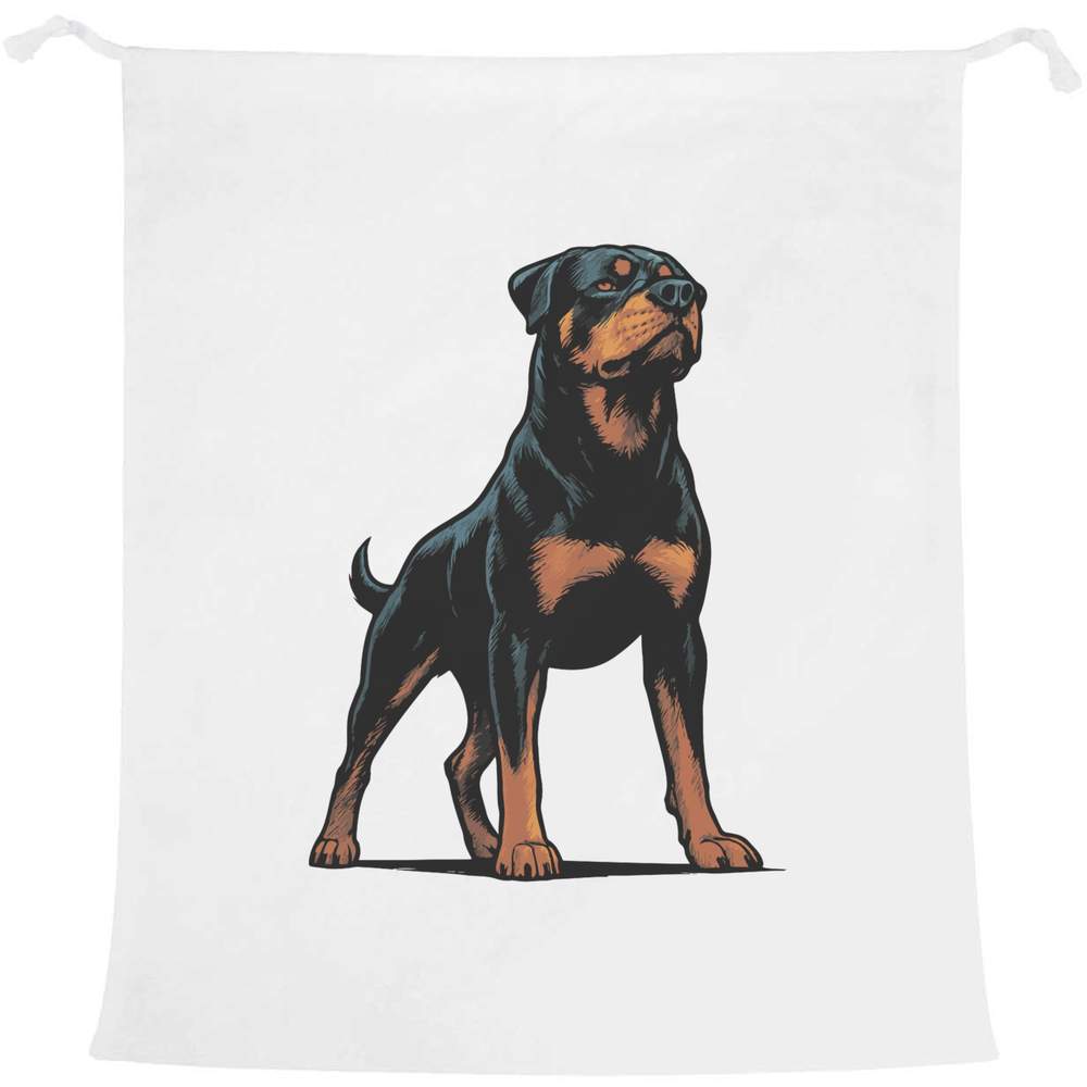 'Proud Rottweiler' Laundry / Washing / Storage Bag (LB00041616)