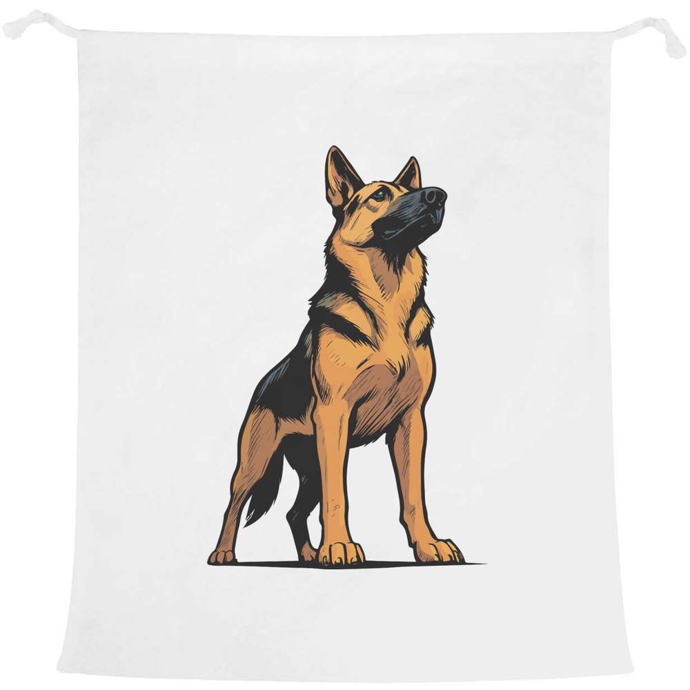 'Proud German Shepherd' Laundry / Washing / Storage Bag (LB00041617)