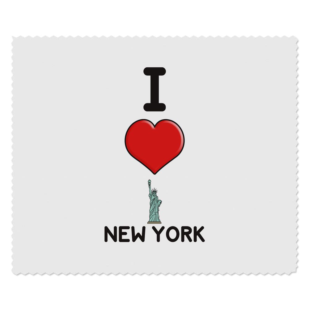 2 x 'I Love New York' Microfibre Lens / Glasses Cleaning Cloths (LC00014059)