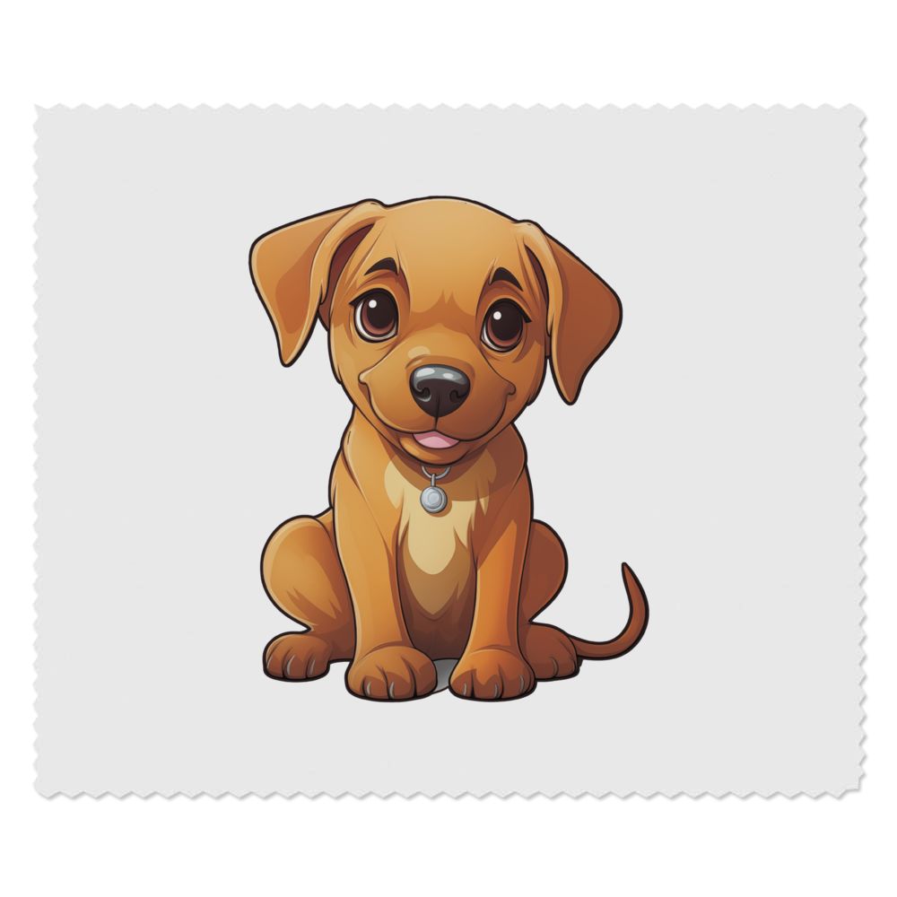 2 x 'Rhodesian Ridgeback' Microfibre Lens / Glasses Cleaning Cloths (LC00023859)