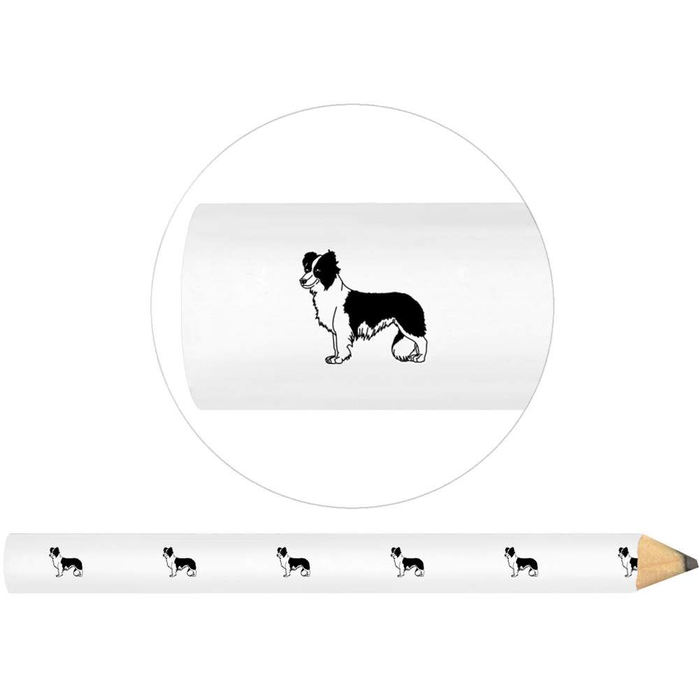 3 x 'Border Collie' Carpenter's Pencils (LP00000215)