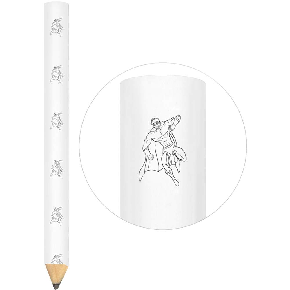 3 x 'Superhero' Carpenter's Pencils (LP00000629)