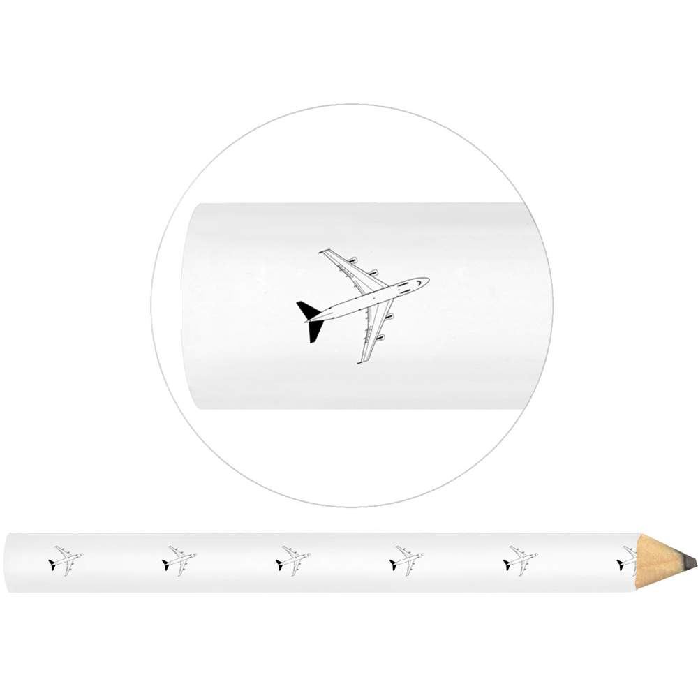 3 x 'Jumbo Jet' Carpenter's Pencils (LP00000737)